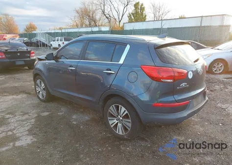 2014 Kia Sportage Ex z USA, uszkodzony, nr VIN KNDPCCAC3E7652500